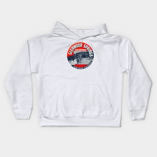 1940s Glenwood Springs Colorado Kids Hoodie